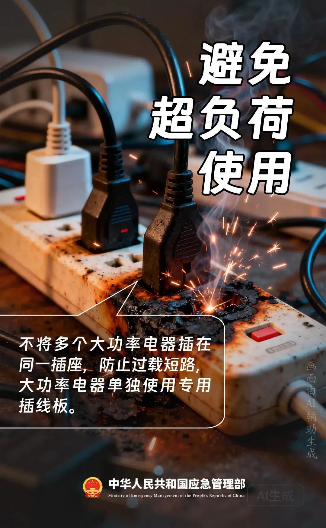 紧急提醒 | 插线板这么用真的会出事! 紧急提醒 | 插线板这么用真的会出事!