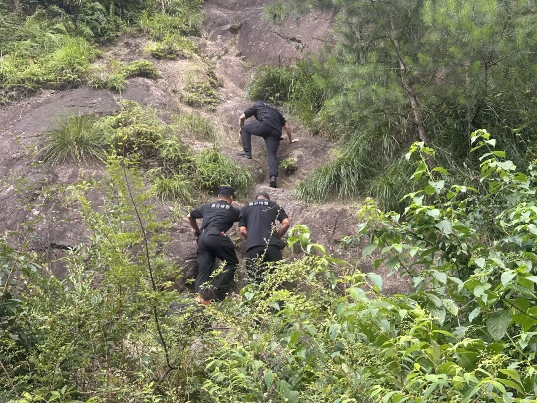 几乎直上直下的崖壁上,他们用手搭建生命阶梯! 几乎直上直下的崖壁上,他们用手搭建生命阶梯!