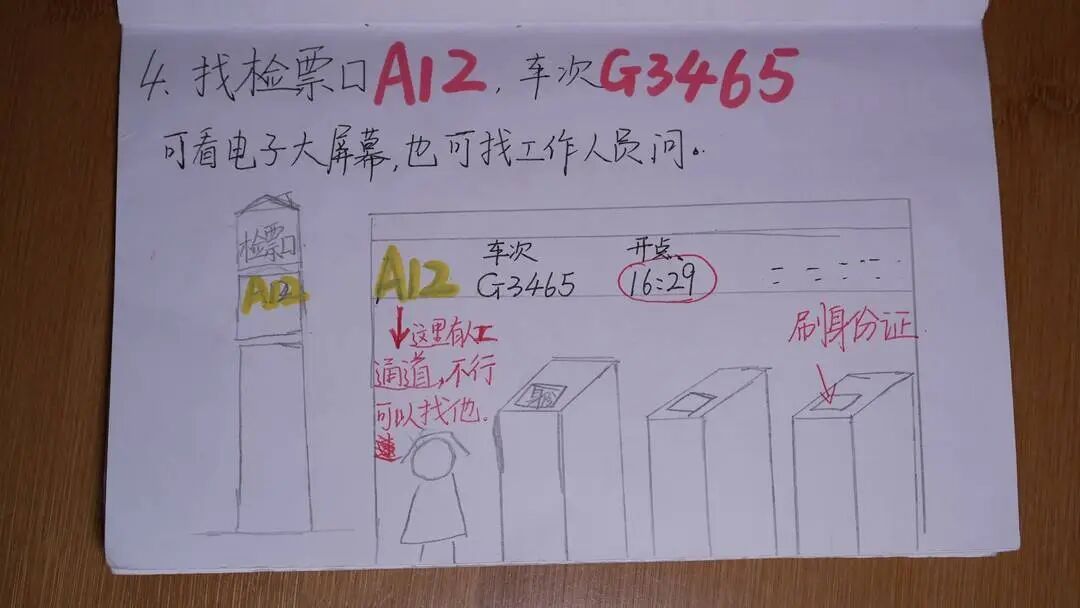 六旬父母第一次独自坐高铁,女儿暖心手绘12页乘车手册并命名《孤胆双煞闯蓉城》 六旬父母第一次独自坐高铁,女儿暖心手绘12页乘车手册并命名《孤胆双煞闯蓉城》