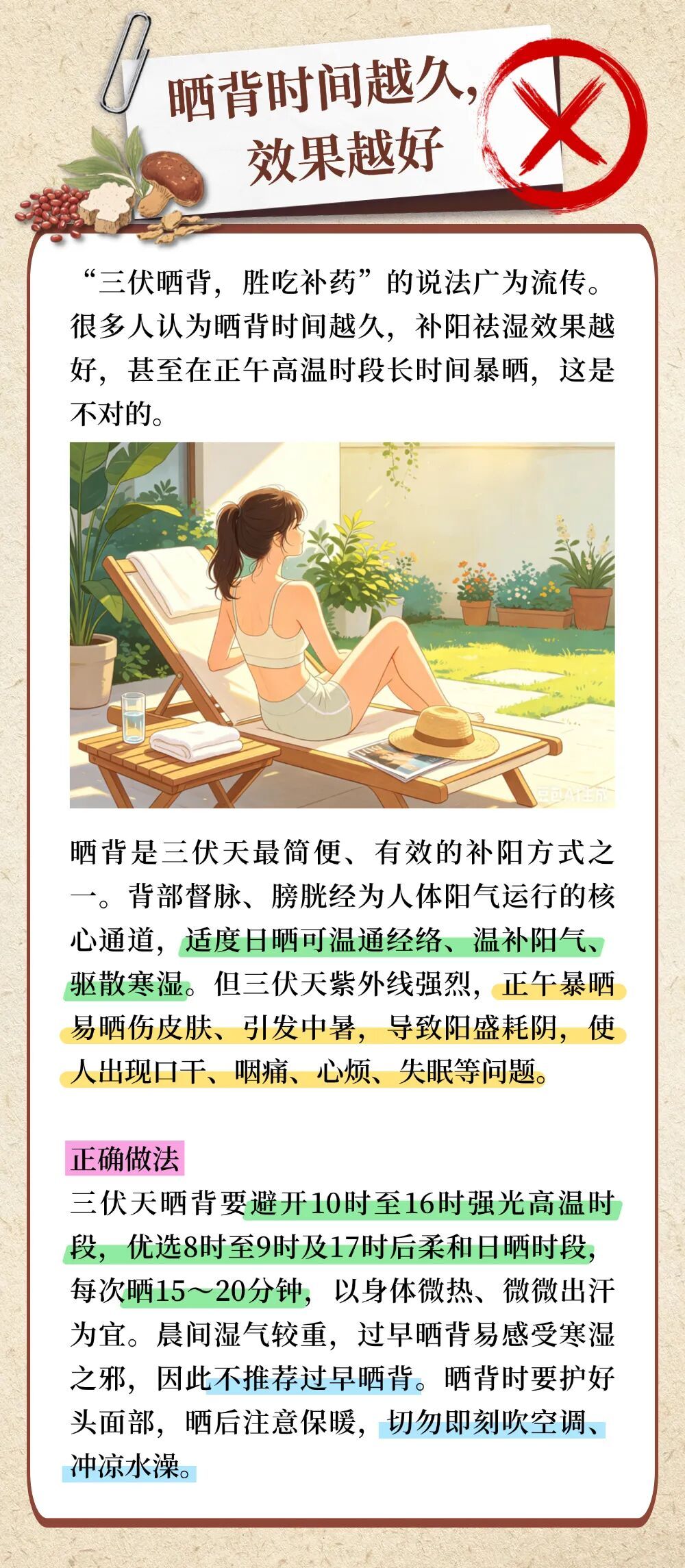今年三伏40天，这些养生“坑”千万别踩！
