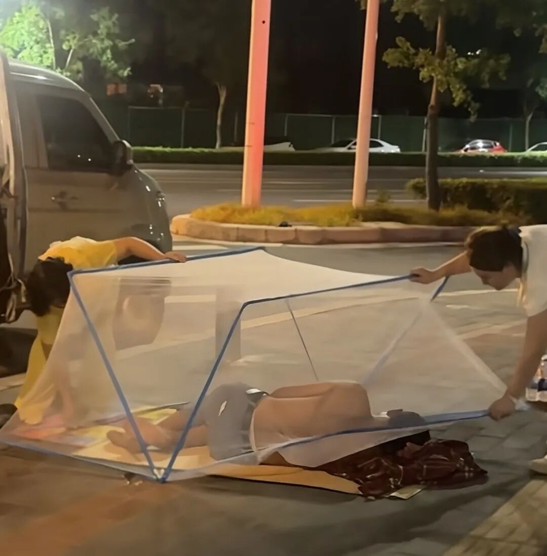 凌晨2点,郑州母女悄悄出门,为睡街头的瓜农送上20顶帐篷!瓜农感慨:还以为是做梦 凌晨2点,郑州母女悄悄出门,为睡街头的瓜农送上20顶帐篷!瓜农感慨:还以为是做梦