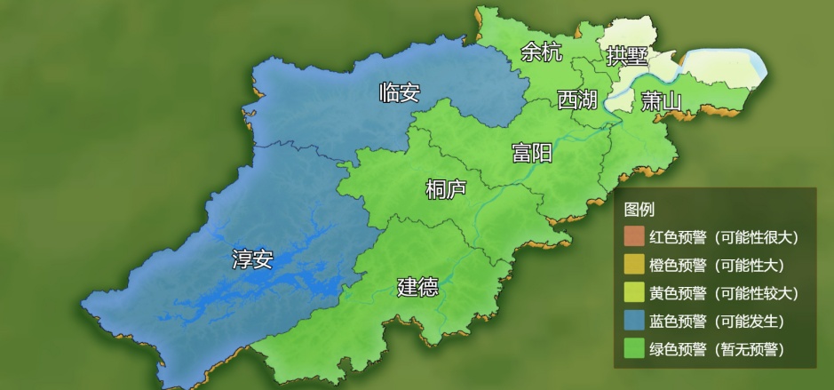 瞬间天黑,直降约10°C!刚刚,杭州预警升级!这些地区请减少外出 瞬间天黑,直降约10°C!刚刚,杭州预警升级!这些地区请减少外出