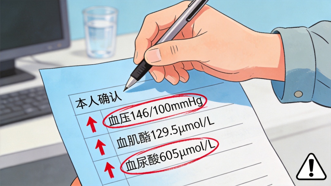 才35岁,摔了一跤,肾就坏了!体检单上的这两个“↑”,千万别不当回事 才35岁,摔了一跤,肾就坏了!体检单上的这两个“↑”,千万别不当回事