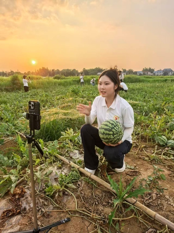 沁甜!帮13岁脑瘫少年家卖西瓜,这群大学生走进瓜田开麦直播 沁甜!帮13岁脑瘫少年家卖西瓜,这群大学生走进瓜田开麦直播