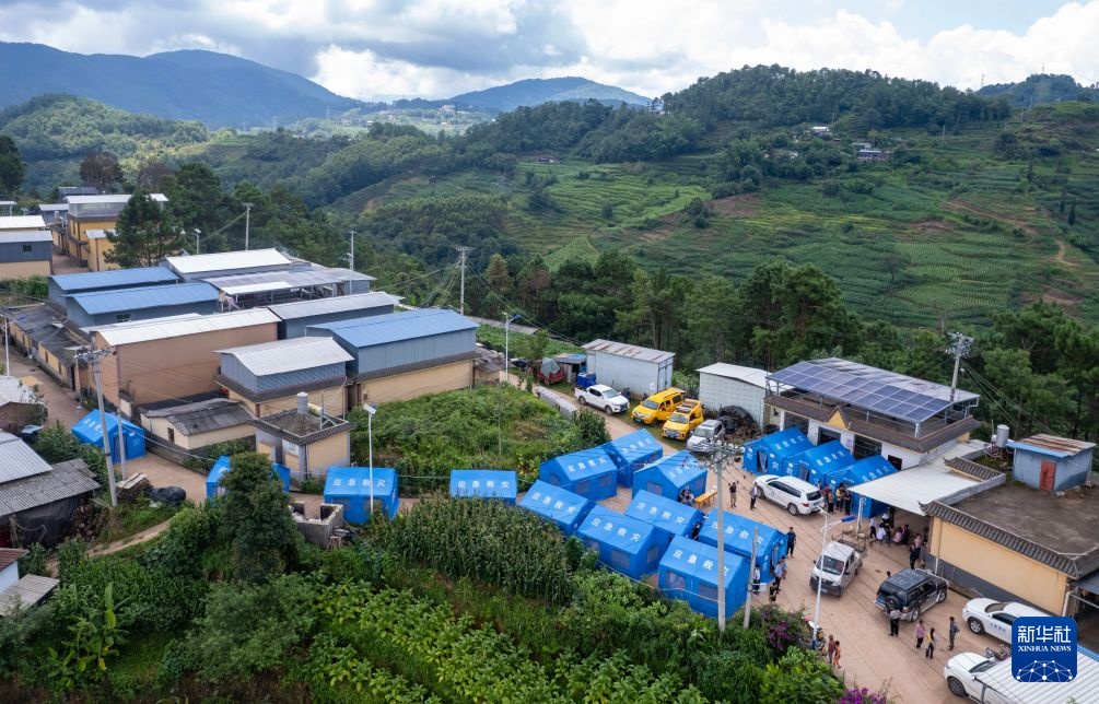 云南墨江:抗震救灾工作有序开展 云南墨江:抗震救灾工作有序开展