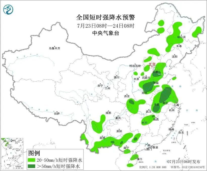 中央气象台高温+暴雨+强对流三预警齐发，四川盆地高温持续