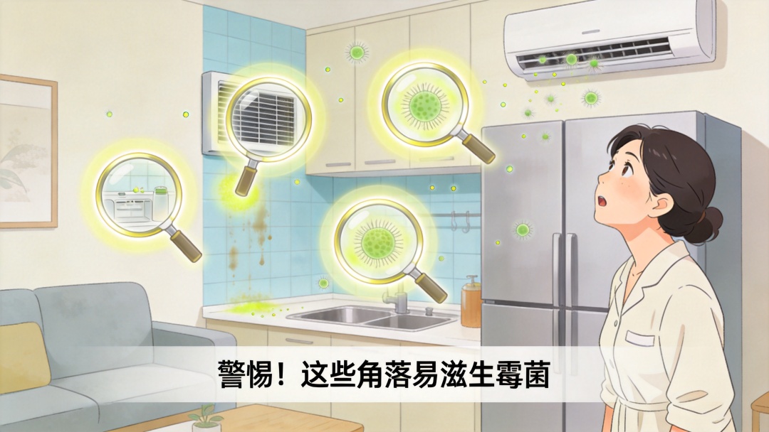 女子哮喘多年突然加重，一查竟是肺里“发霉”了！医生提醒：留心家里这些地方