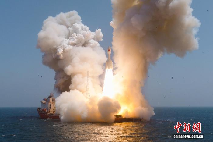 中国首颗定量高光谱智算卫星入轨