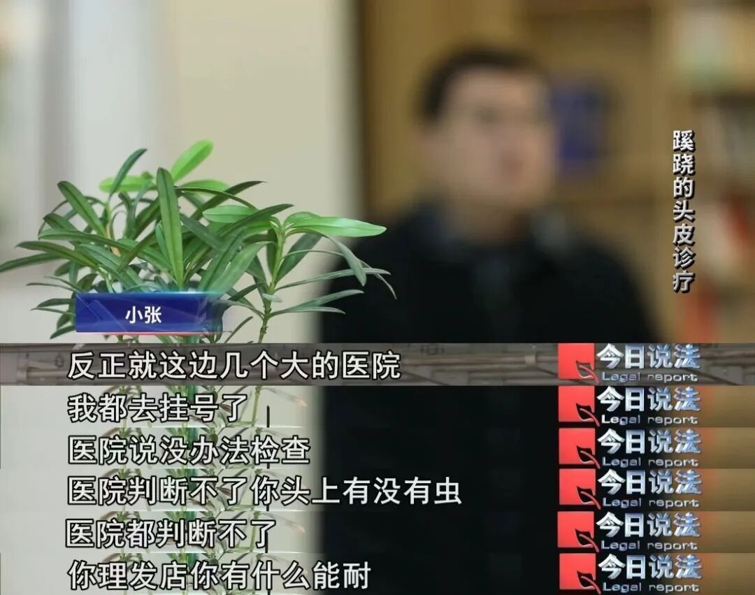 洗个头花2万!理发检出“虫卵”和红疹,吓蒙了…… 洗个头花2万!理发检出“虫卵”和红疹,吓蒙了……