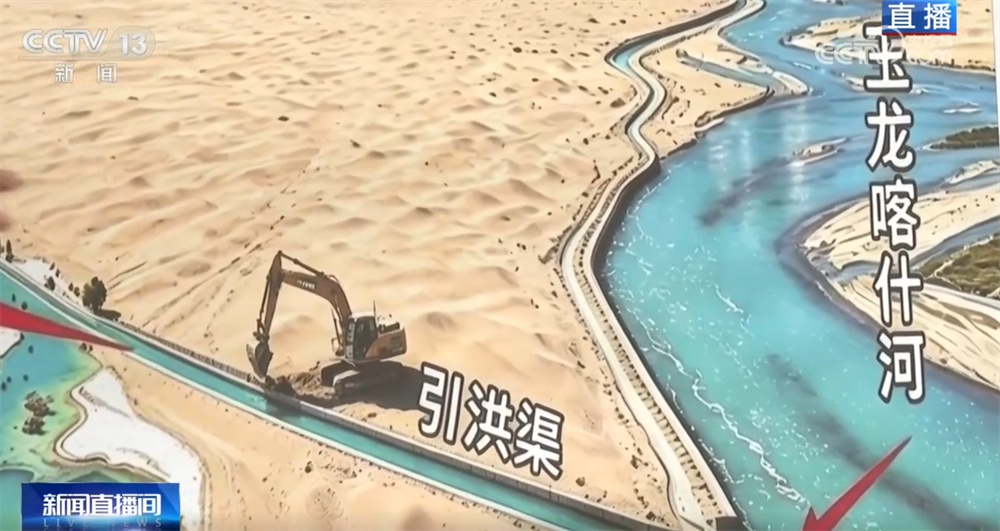 “碧水+黄沙”相依景色独特又壮观 新疆和田翡翠湖迎来暑期旅游热潮 “碧水+黄沙”相依景色独特又壮观 新疆和田翡翠湖迎来暑期旅游热潮