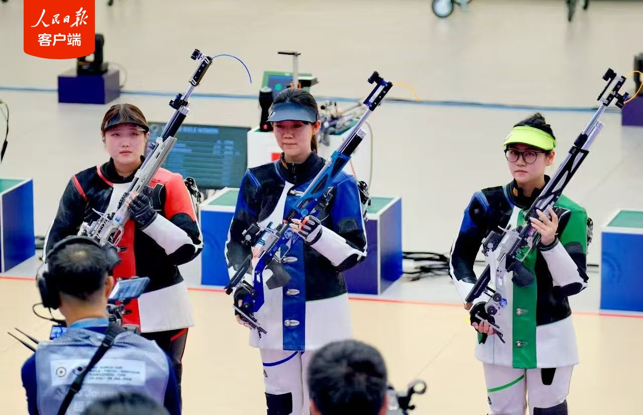 16岁小将杜雨宸斩获射击世界杯女子10米气步枪金牌 16岁小将杜雨宸斩获射击世界杯女子10米气步枪金牌