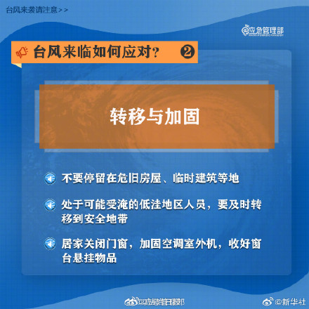 台风来临记得备好不易腐败的食物 不要在广告牌大树附近避风避雨
