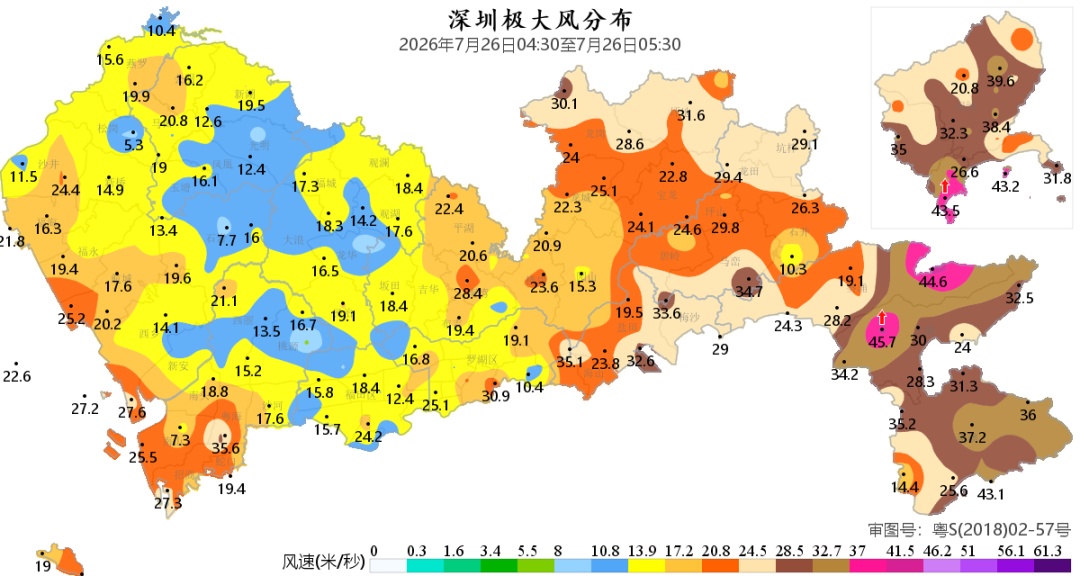 非必要不外出！台风 “红霞” 仍将给深圳带来严重风雨影响