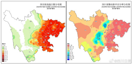 四川高温创下两个第一