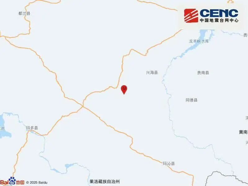 青海连发两次5级以上地震