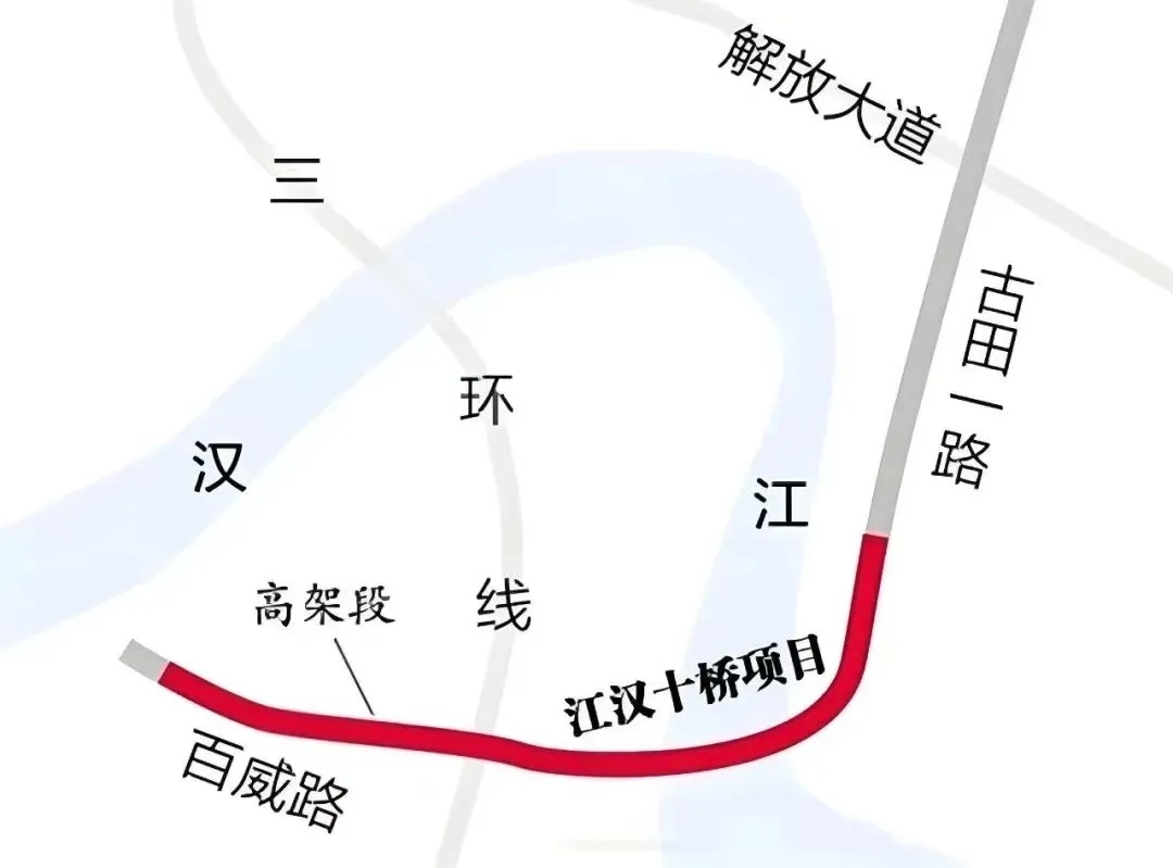今日贯通！武汉新增一座跨江大桥