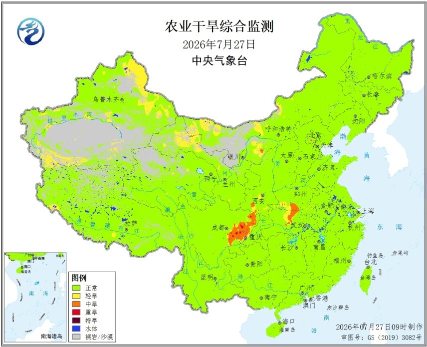 台风“红霞”停编了，但河南大雨、暴雨才刚开始！这几个地方雨最大