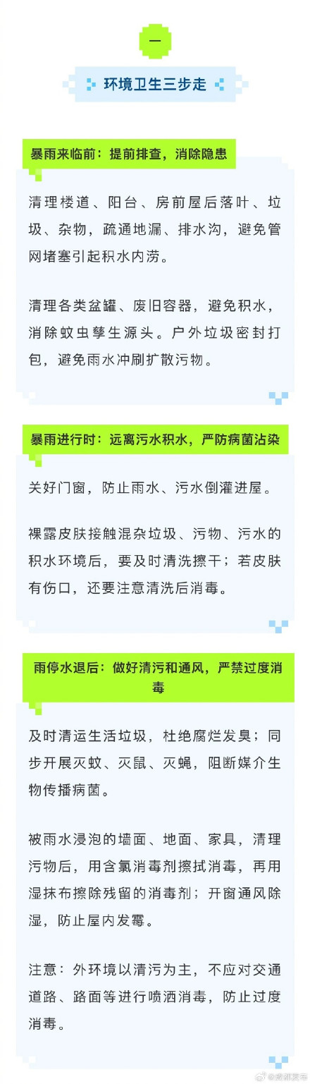 别只想着清凉，暴雨天还有这些隐患要防！
