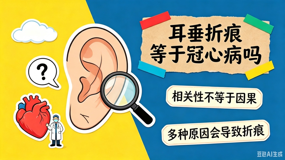 耳垂有折痕就要得心梗？医生一次说清：8个“面相”信号该不该信