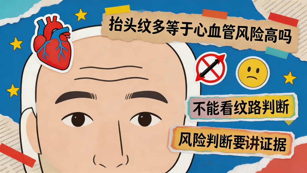 耳垂有折痕就要得心梗？医生一次说清：8个“面相”信号该不该信