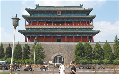 北京正阳门城楼重新开放
