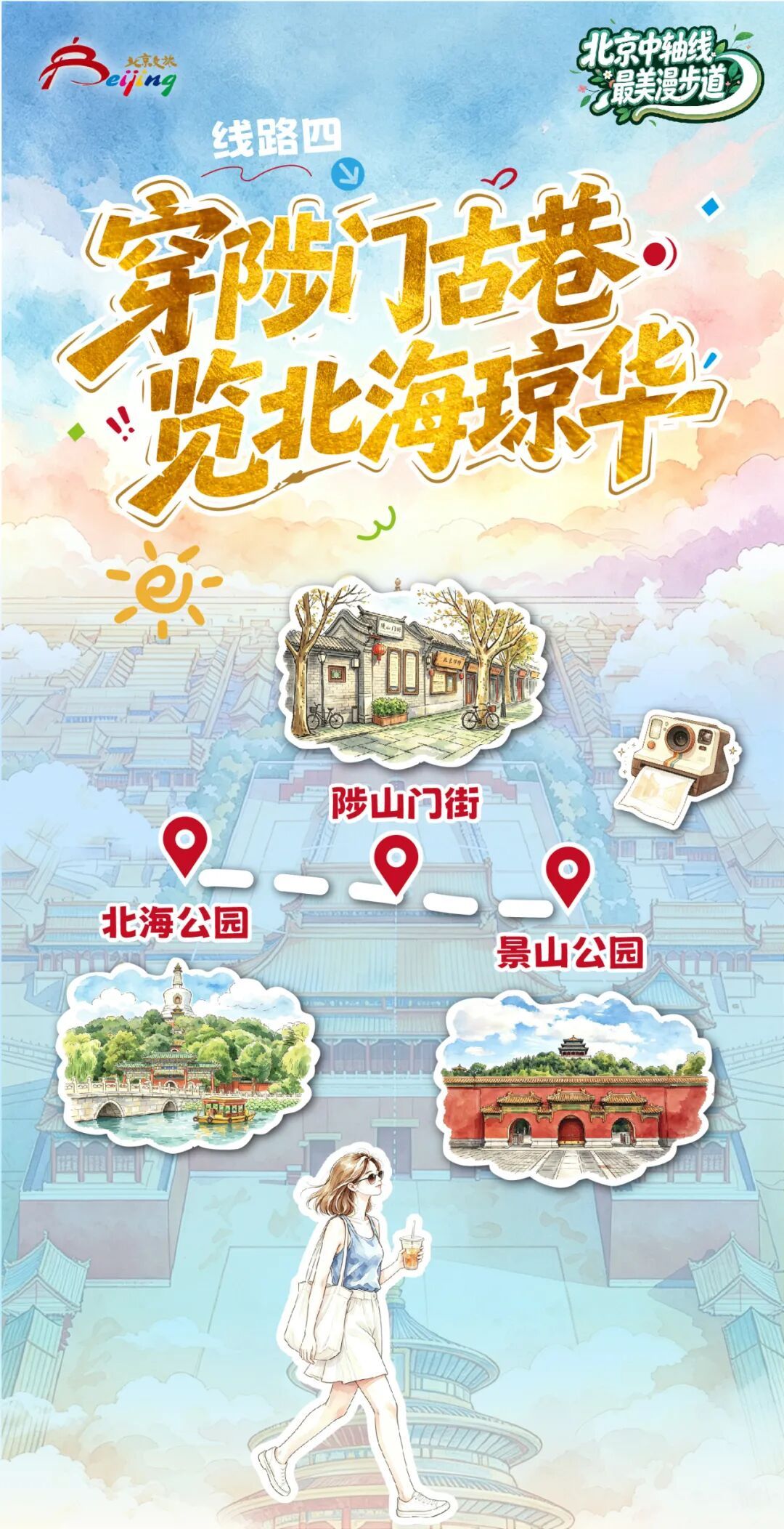 一轴贯古今，漫步读京城 10条“北京中轴线最美漫步道”主题线路