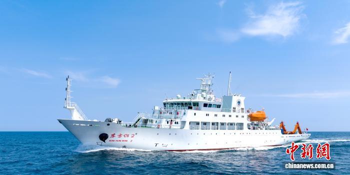 “东方红2”海洋综合科学考察实习船完成升级改造正式交付