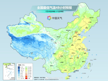 中东部大范围桑拿天持续 东北等地热到同期少见