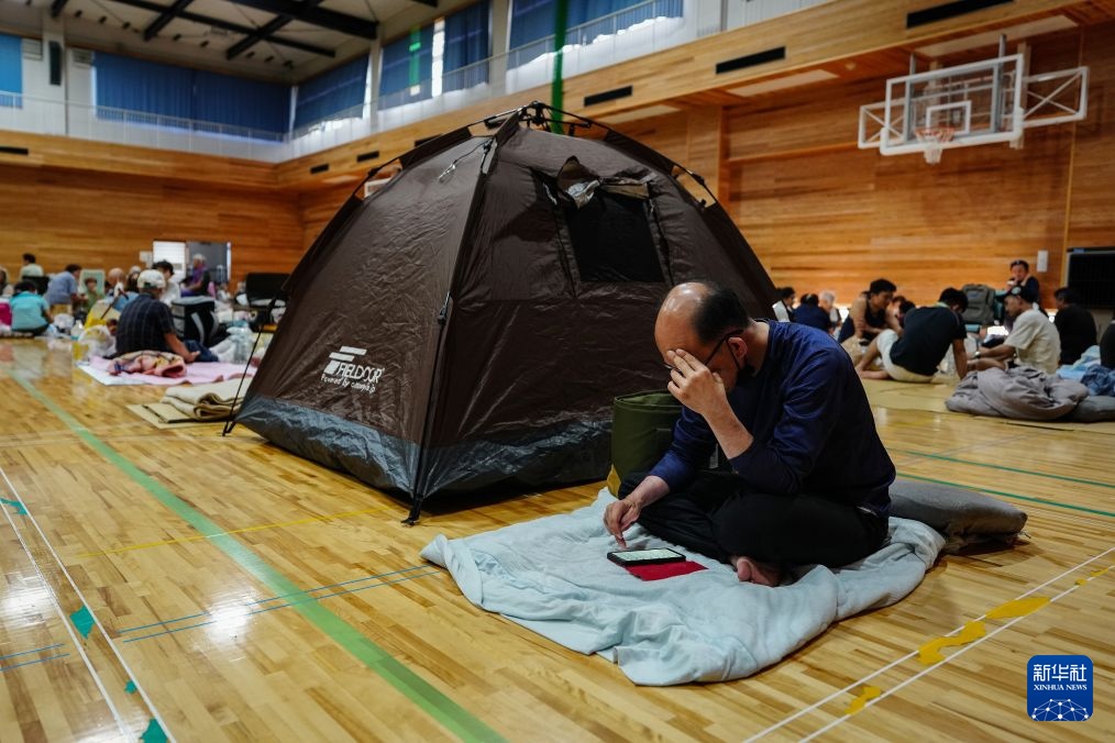 探访日本熊本县地震灾区避难所 探访日本熊本县地震灾区避难所