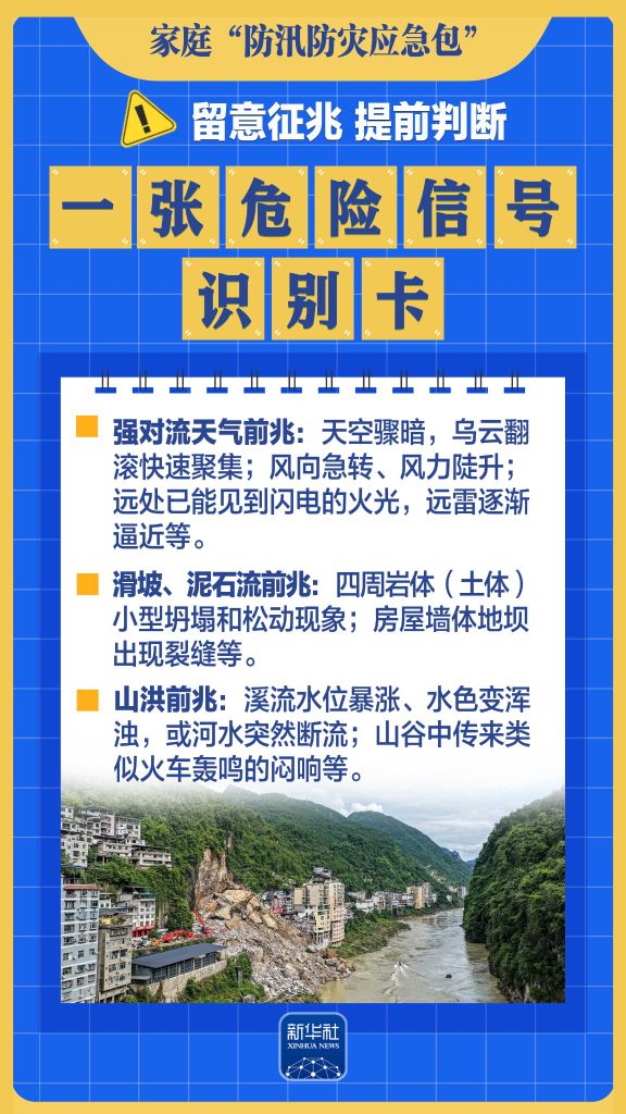 这九个“一”，帮你备好家庭“防汛防灾应急包”