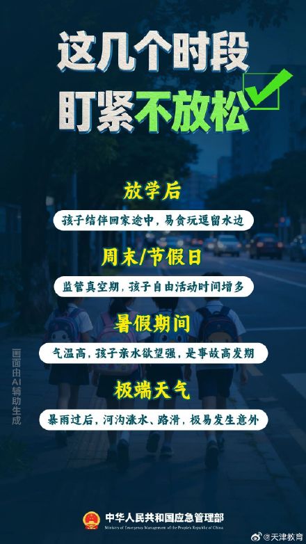 家长必看！8项要点，关乎孩子生命安全