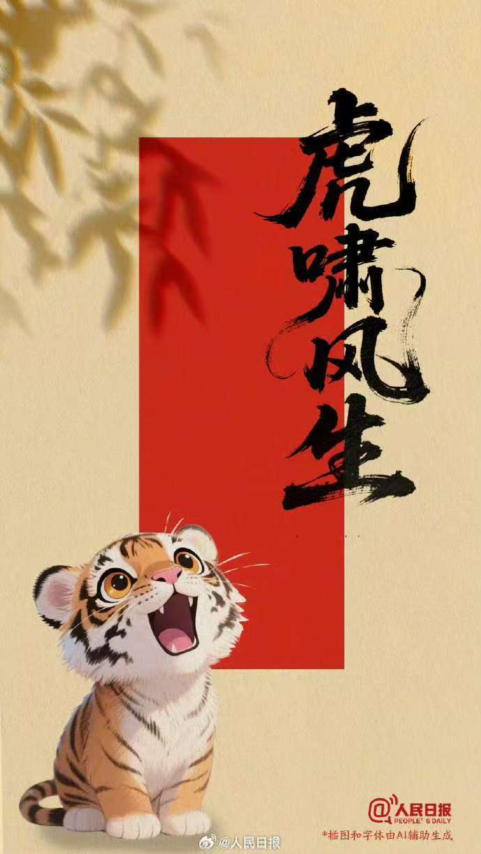 今天全球老虎日，一起龙骧虎步向前冲