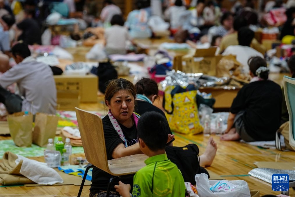探访日本熊本县地震灾区避难所 探访日本熊本县地震灾区避难所