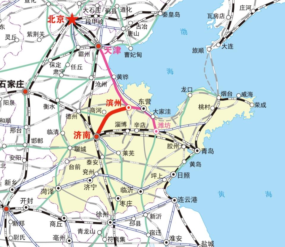 2条马上通车,4条加快推进!山东“市市通高铁”进入倒计时 2条马上通车,4条加快推进!山东“市市通高铁”进入倒计时