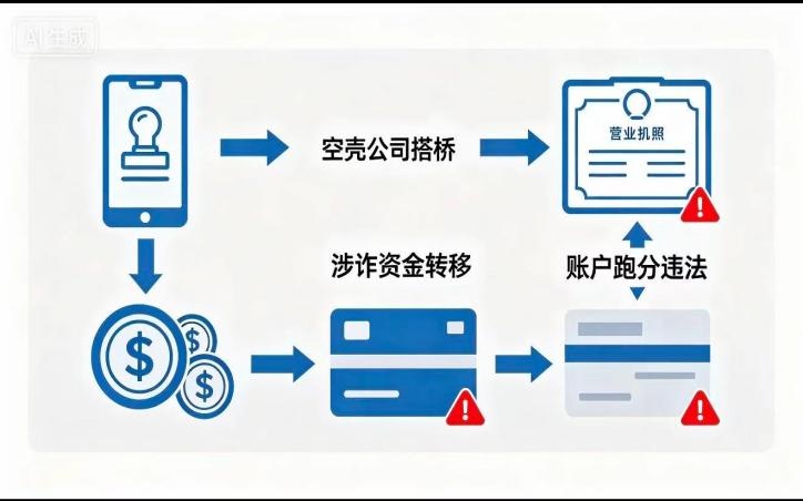 提供对公账户可获高额佣金？小心成“帮凶”！