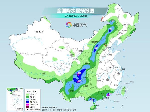 中东部大范围桑拿天持续 四川陕西等部分地区有强降雨