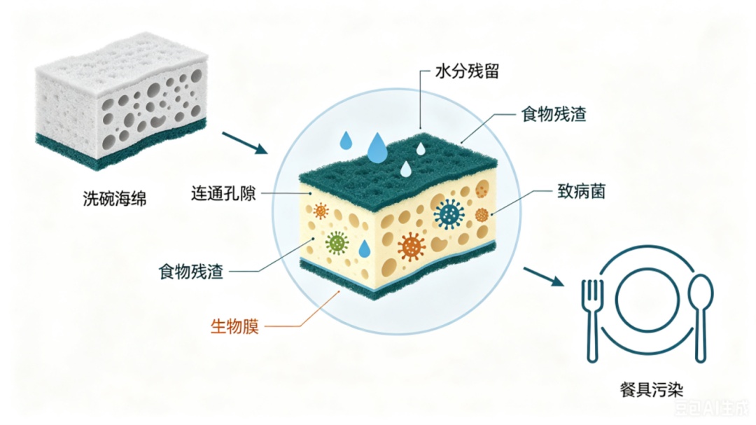 厨房里最脏的工具，比马桶圈还脏！这个坏习惯90%家庭都有！