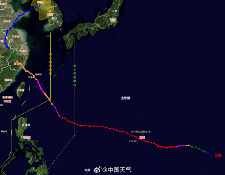白海豚维持超强台风时间或堪比巴威 白海豚维持超强台风时间或堪比巴威