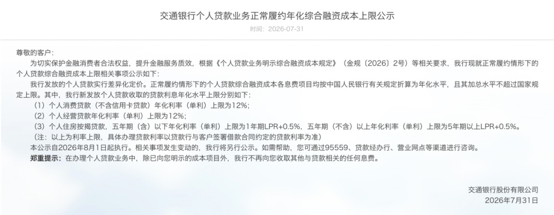 工行、农行、中行、建行、交行、邮储等国有六大行，集体发布