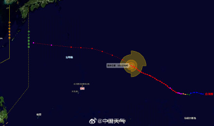 白海豚维持超强台风时间或堪比巴威 白海豚维持超强台风时间或堪比巴威