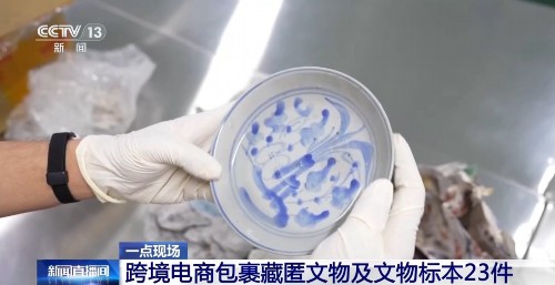 申报“空罐子”实为文物 福州海关截获一批青花瓷及古瓷残片 申报“空罐子”实为文物 福州海关截获一批青花瓷及古瓷残片