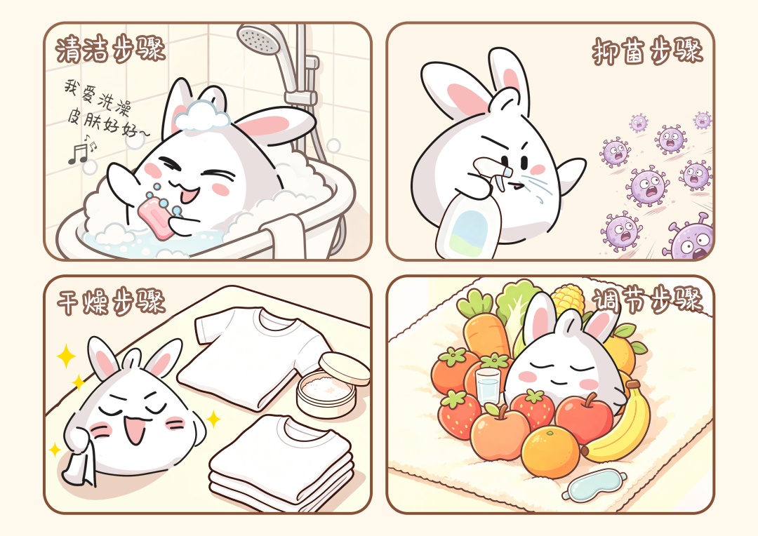 夏天出汗，为什么会有味？