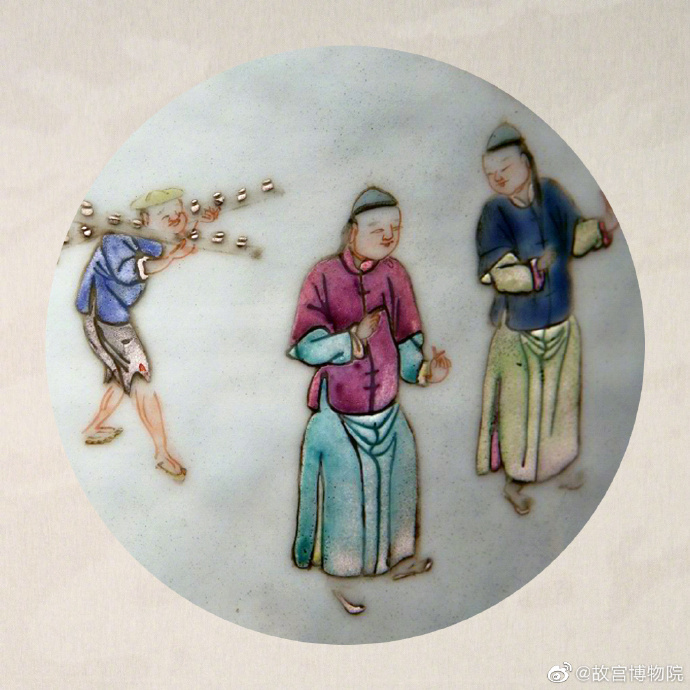 看！故宫藏品里画了景德镇