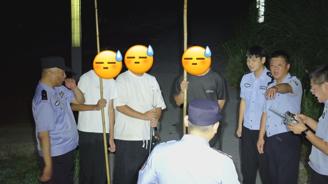 “鹰眼”锁定!三名未成年被制止…… “鹰眼”锁定!三名未成年被制止……