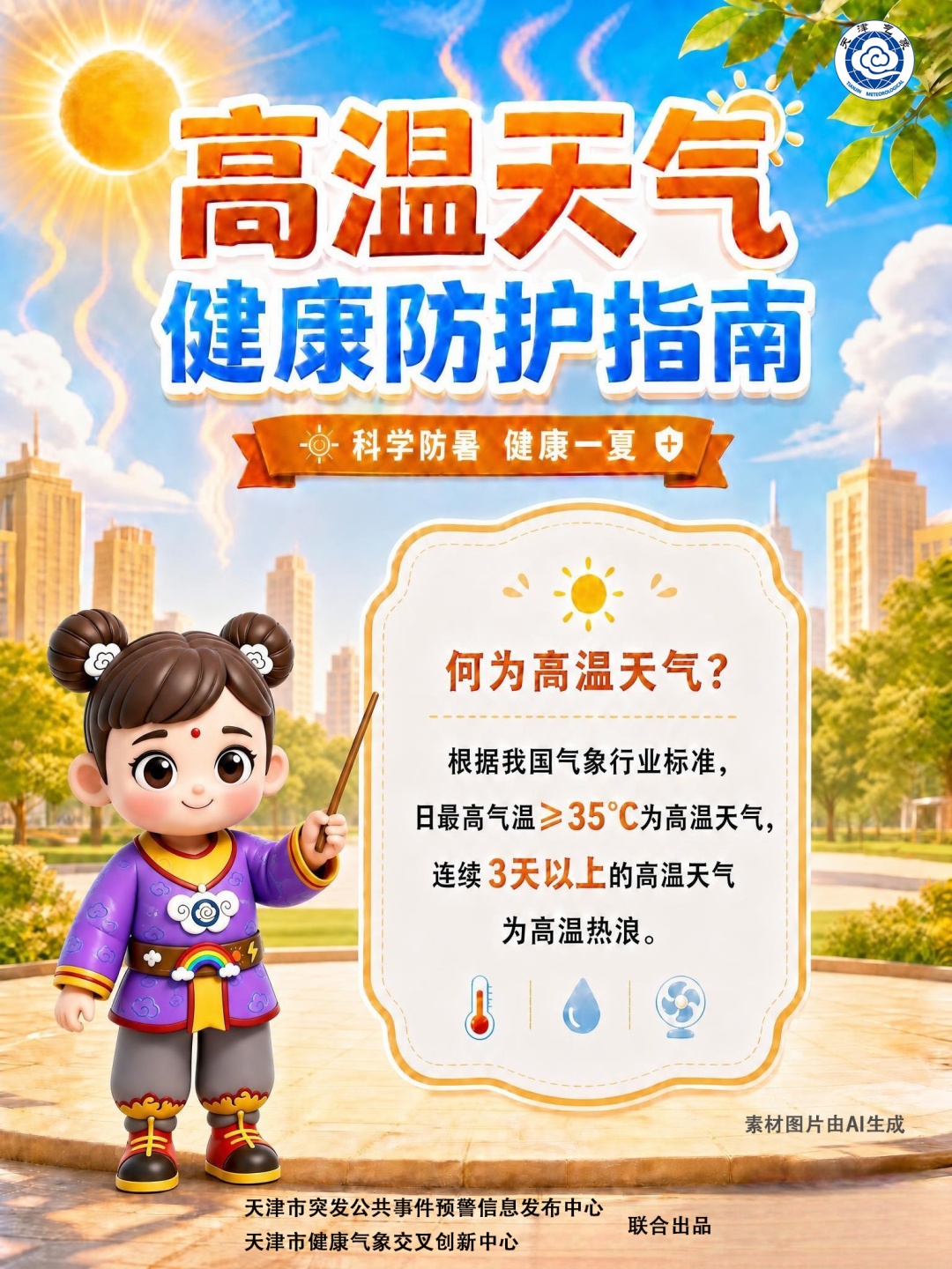 37℃或以上!天津预警升级 37℃或以上!天津预警升级