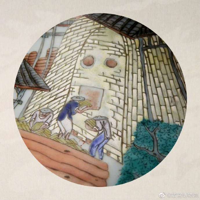 看！故宫藏品里画了景德镇