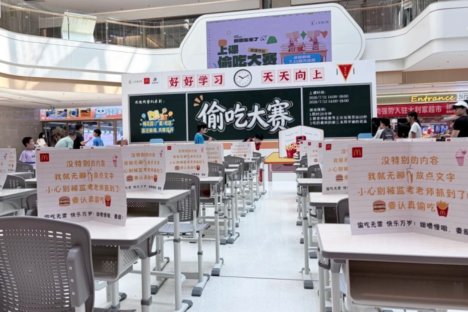 偷吃泡饭大赛、乱讲PPT大赛…商场为何开始“玩抽象” 偷吃泡饭大赛、乱讲PPT大赛…商场为何开始“玩抽象”