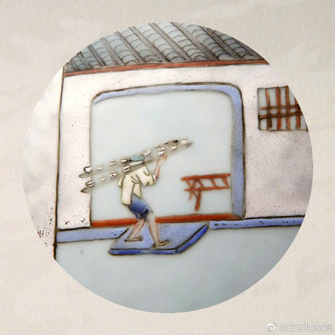 看！故宫藏品里画了景德镇