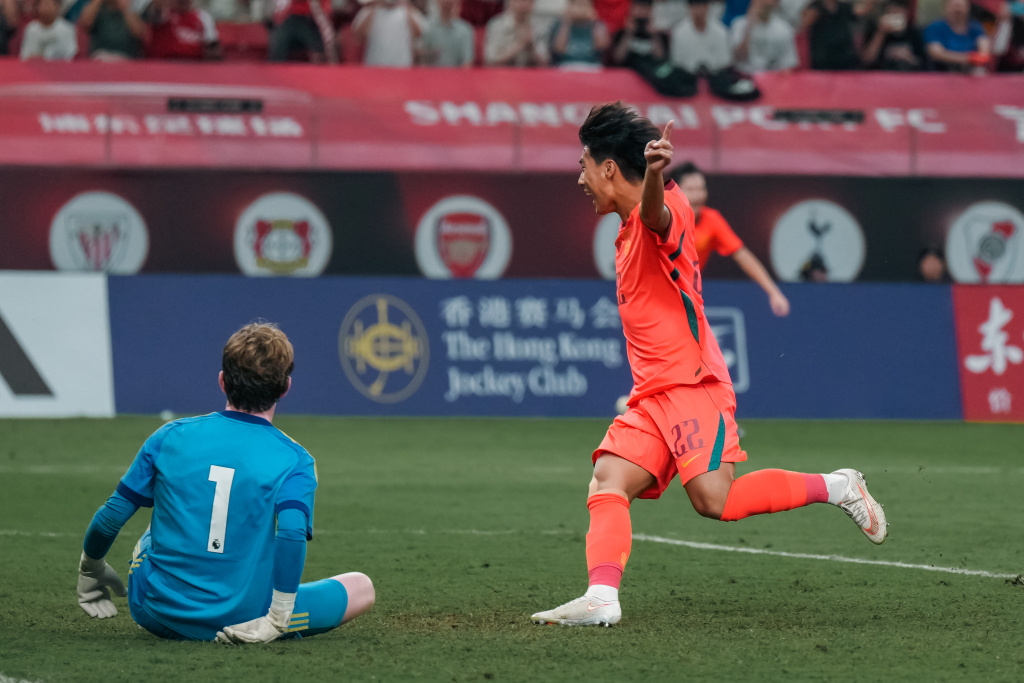 U17国足3比2绝杀阿森纳,球队肯定明日之星锻炼价值 U17国足3比2绝杀阿森纳,球队肯定明日之星锻炼价值