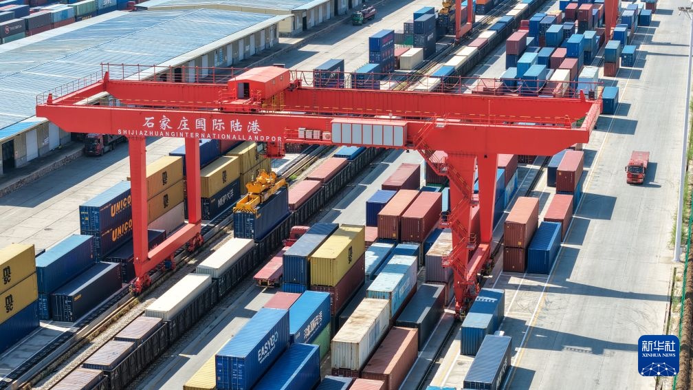 石家庄国际陆港今年上半年开行中欧(亚)班列同比增长42.06% 石家庄国际陆港今年上半年开行中欧(亚)班列同比增长42.06%